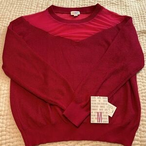LuLaRoe Lizzy Peek-A-Boo Sweater